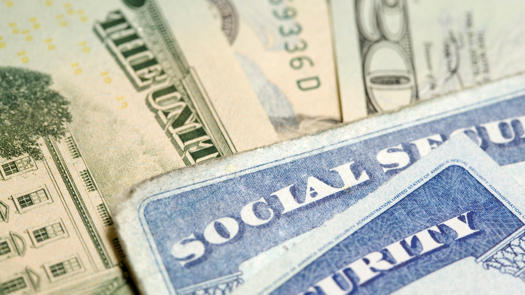 Money, social security cards,
